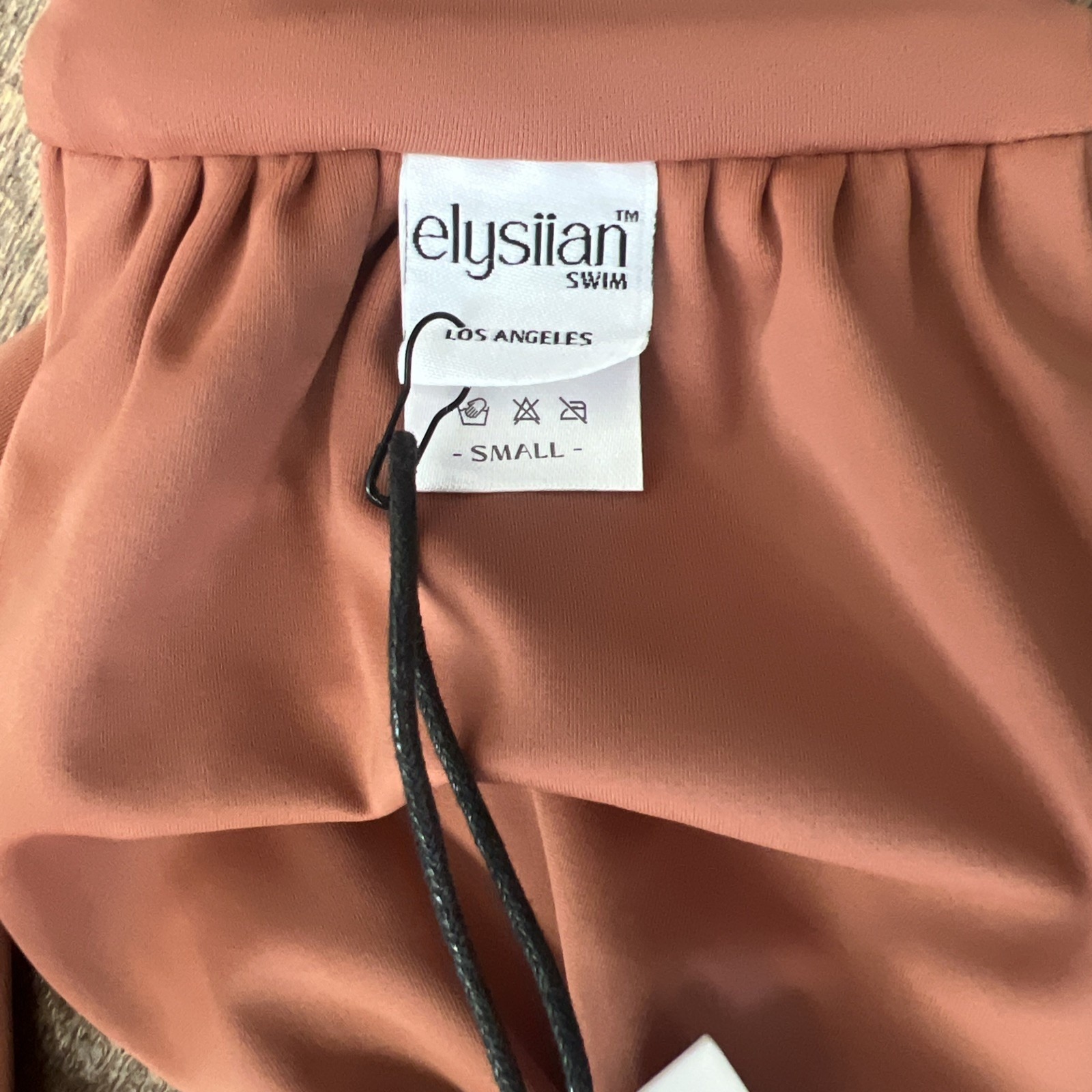Elysiian Swim Menton Bikini Set Women's Small Muted Dusty Rose Beach Pool — image 4 of 8